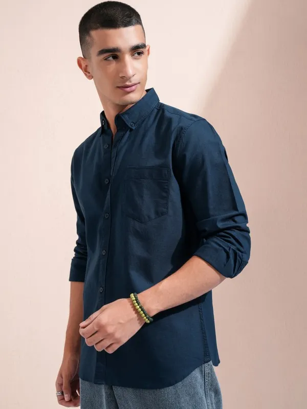 Men Regular Fit Casual Shirt
