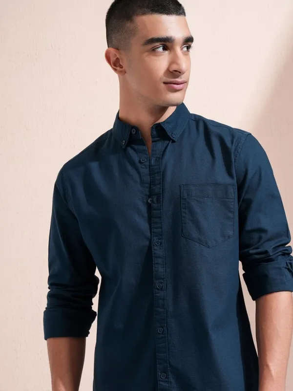 Men Regular Fit Casual Shirt