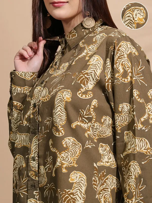 Women Printed Casual Shirt