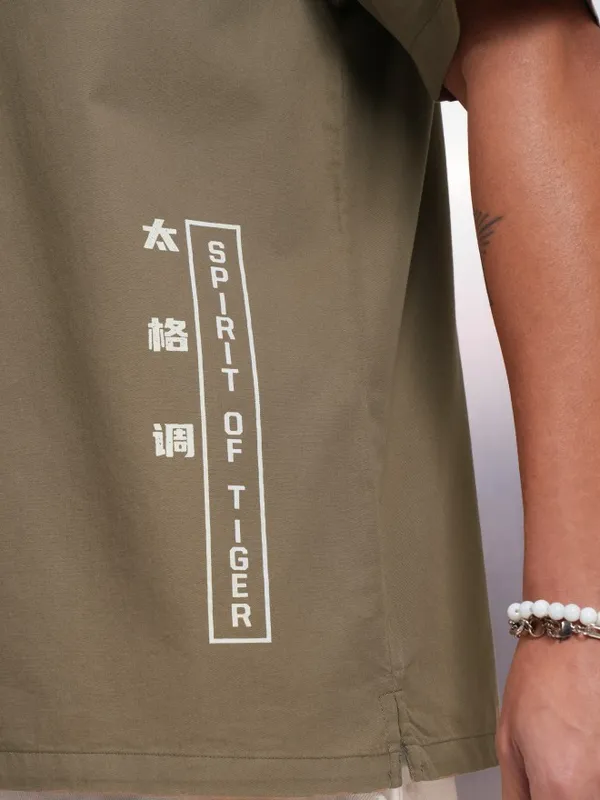 Mickey Mouse Men Relaxed Fit Casual Shirt