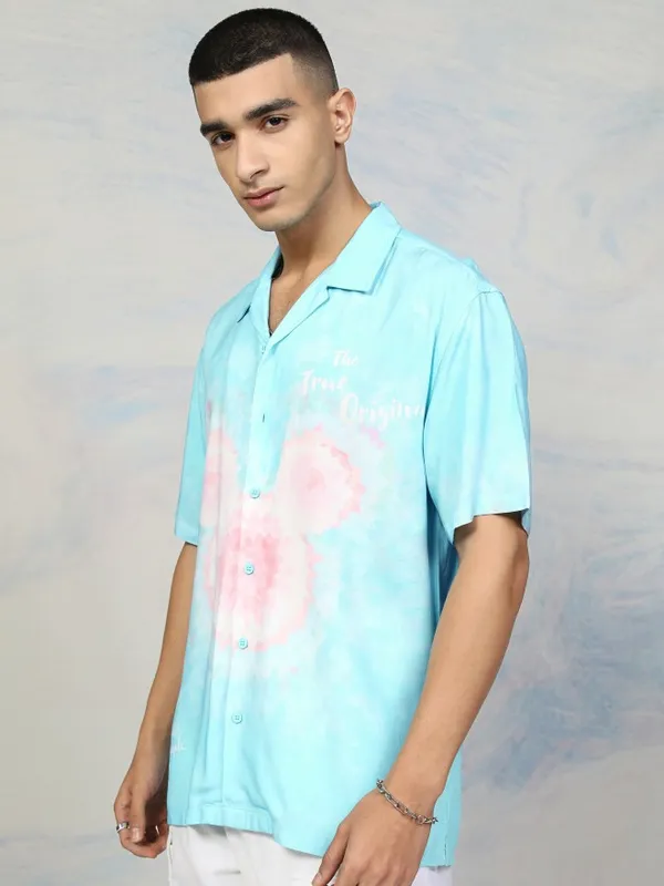Mickey Mouse Men Relaxed Fit Casual Shirt