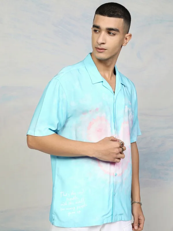 Mickey Mouse Men Relaxed Fit Casual Shirt