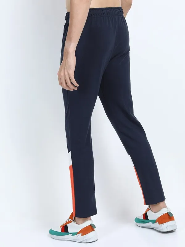 Highlander Men Navy Blue Slim Fit Track Pant