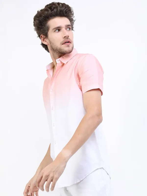 Men Slim Fit Casual Shirt