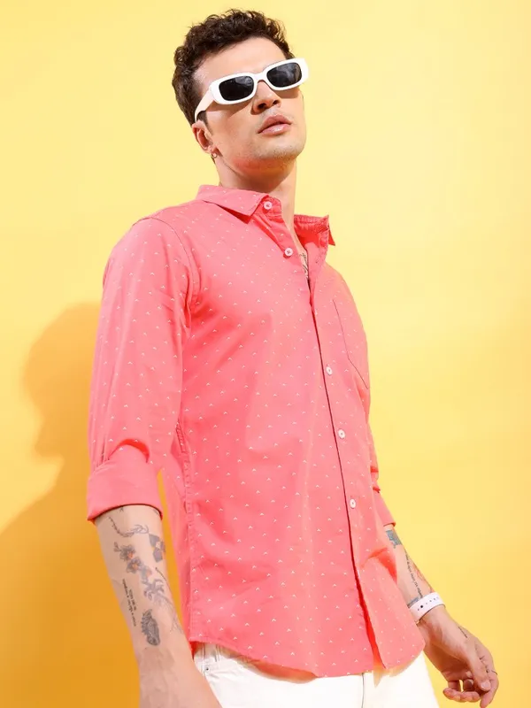Men Slim Fit Casual Shirt