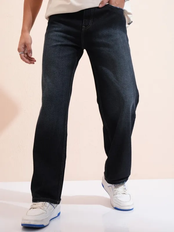 Highlander Men Blue Straight Fit Jeans