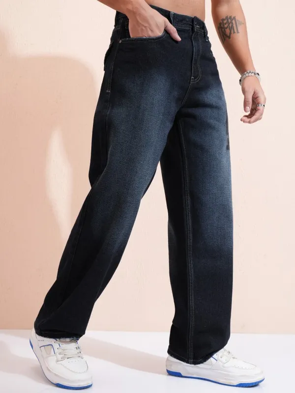 Highlander Men Blue Straight Fit Jeans