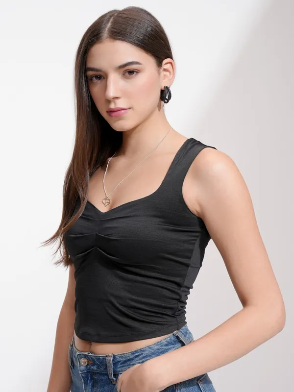 Solid Fitted Top