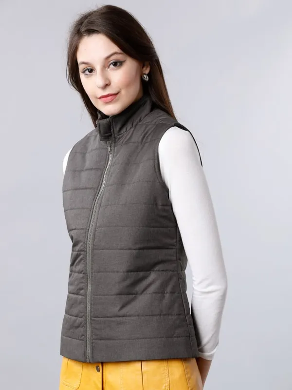 Women Solid Jacket