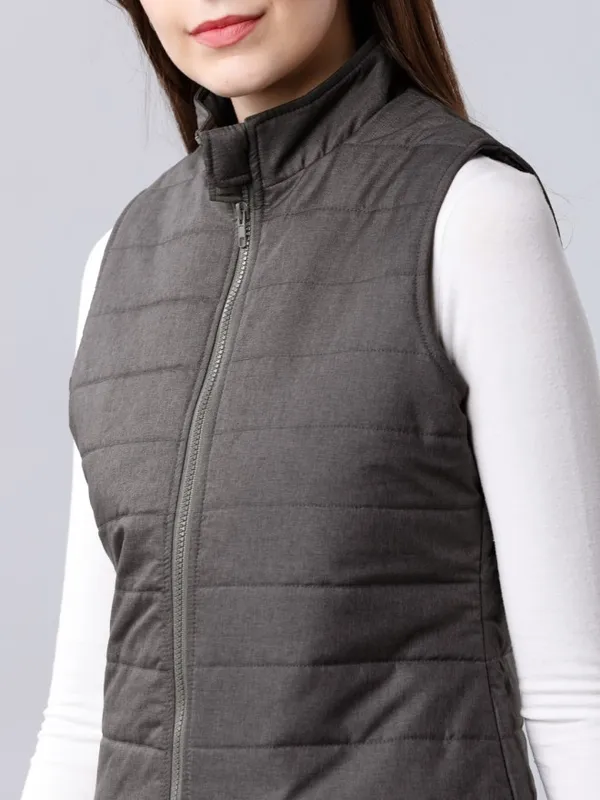 Tokyo Talkies Women Black Puffer Jacket