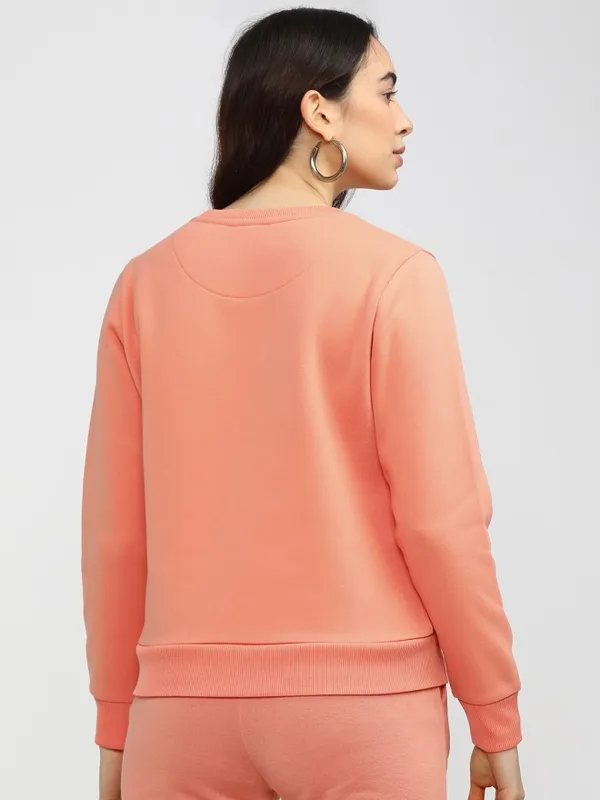 Women Solid Sweatshirt