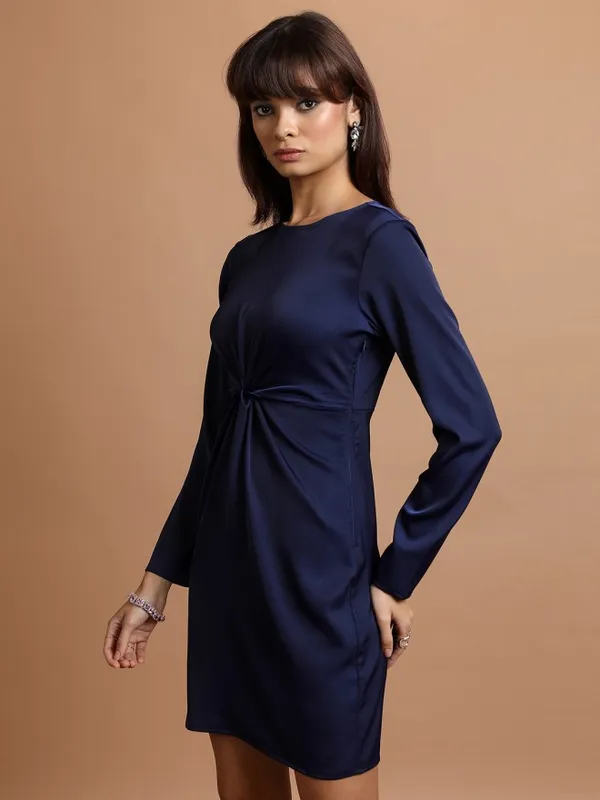Solid Sheath Dress