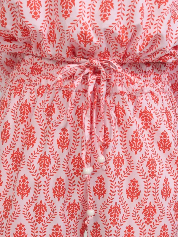 Tokyo Talkies Women Pink Top With Trouser Co-Ords