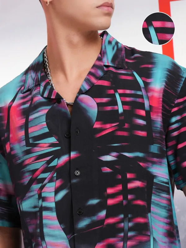 Spider-Man And Venom Printed Casual Shirt