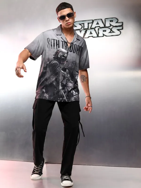 Star Wars Men Relaxed Fit Casual Shirt