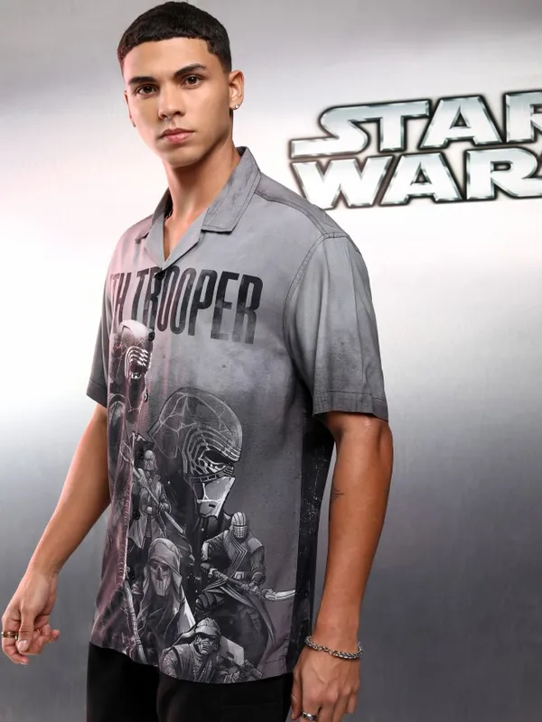 Star Wars Men Relaxed Fit Casual Shirt