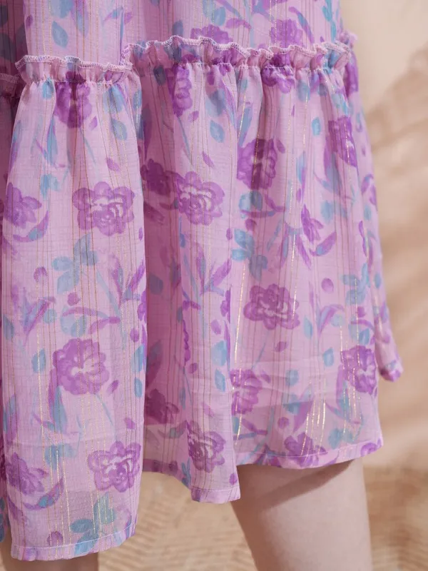 Solid A-Line Dress