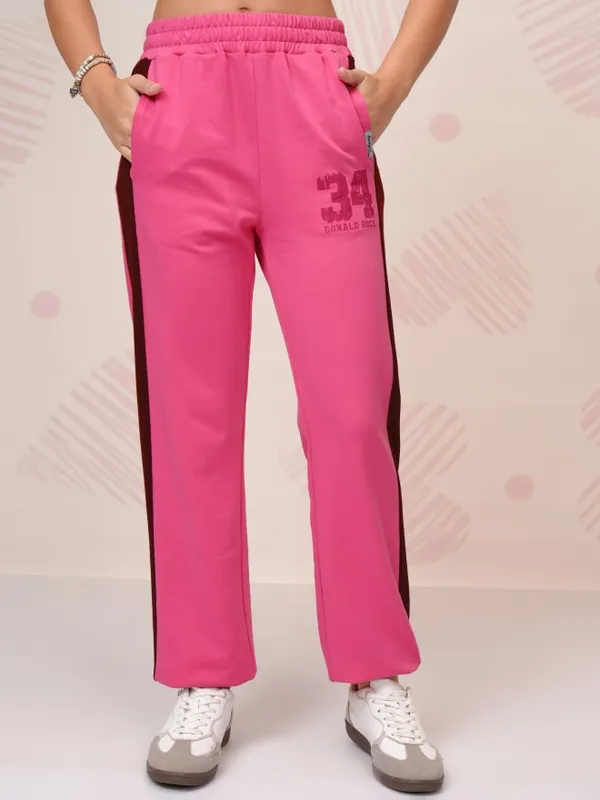 Donald Duck Women T-Shirt With Trousers Co-Ords