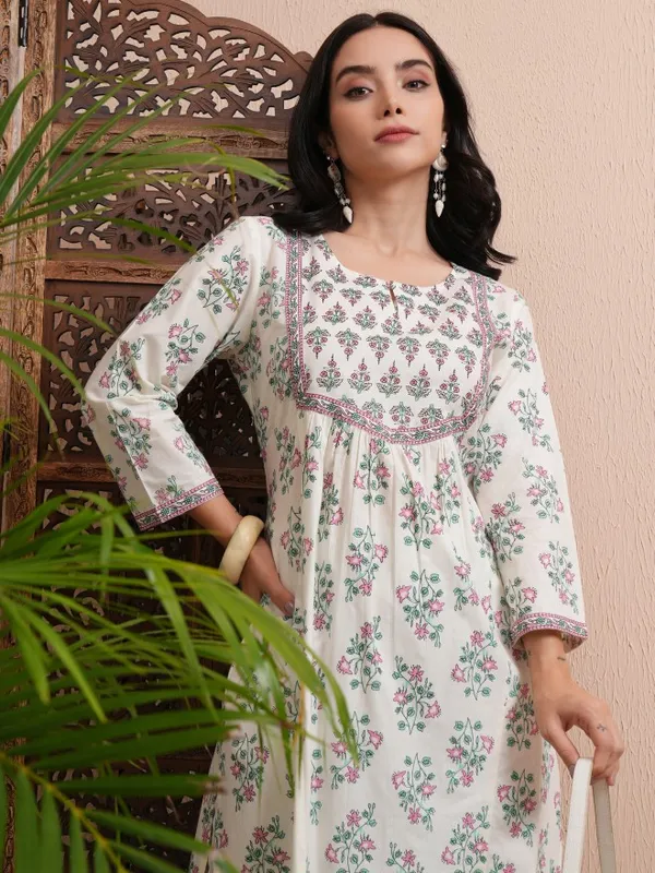 Printed Straight Kurta