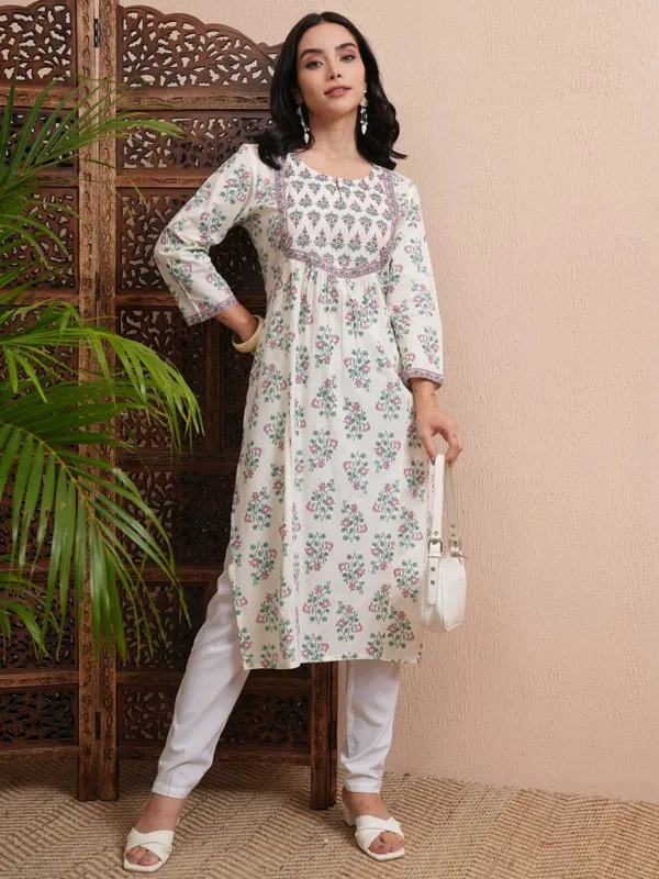 Printed Straight Kurta
