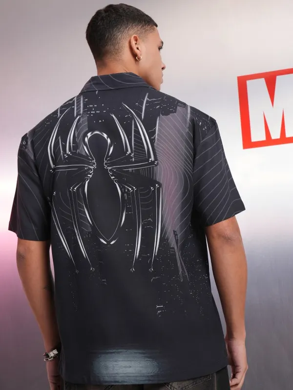Spider-Man Men Relaxed Fit Casual Shirt