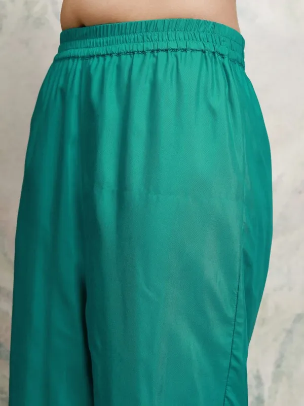 Women Kurta With Trouser And Dupatta