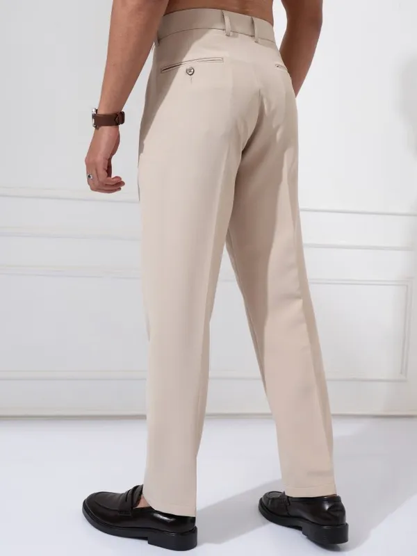 Men Regular Fit Casual Trouser