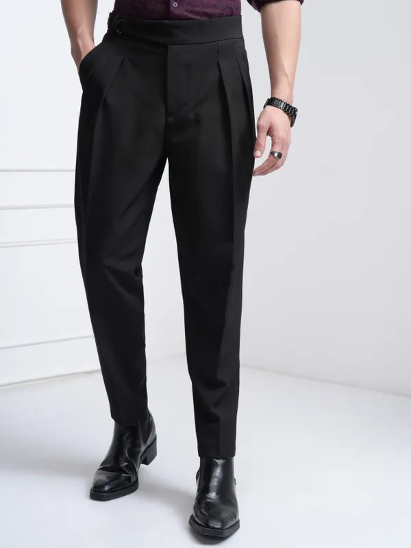 Men Regular Fit Gurkha Trouser