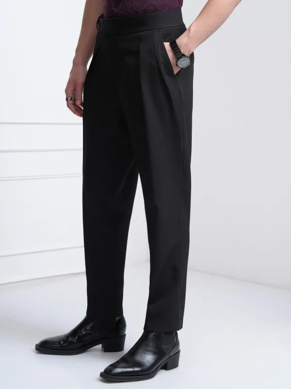 Men Regular Fit Gurkha Trouser