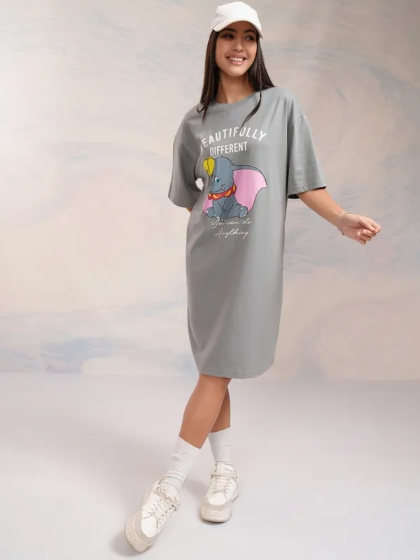 Dumbo Printed T-Shirt Dress