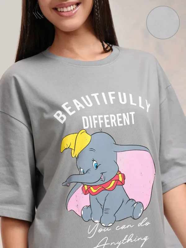 Dumbo Printed T-Shirt Dress