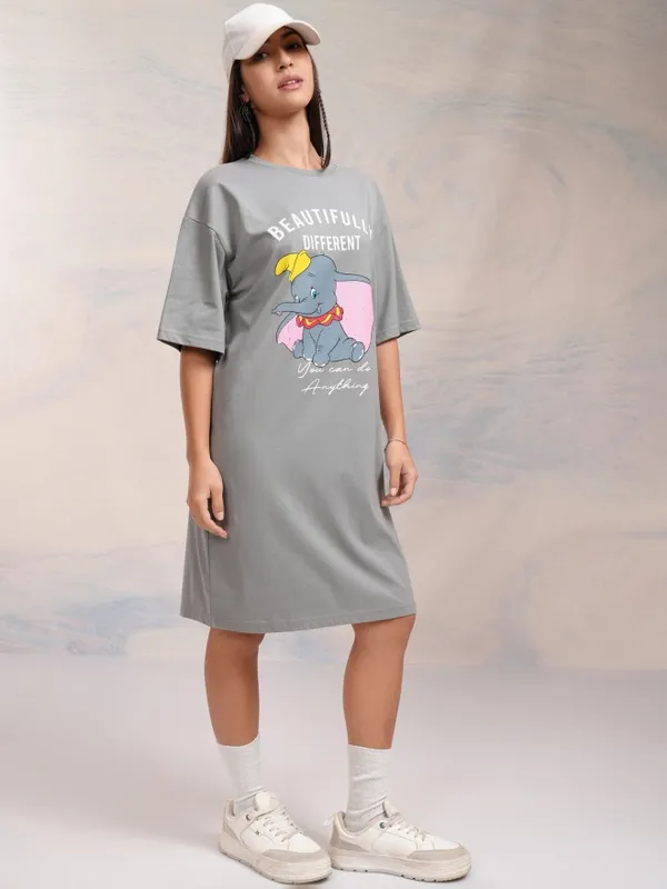 Dumbo Printed T-Shirt Dress