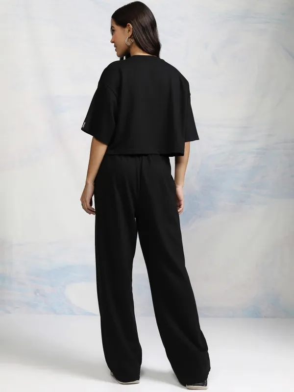 Mickey Mouse Women T-Shirt With Trouser Co-Ords