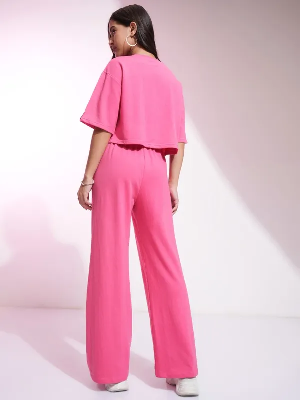 Mickey Mouse Women T-shirt With Trouser Co-Ords