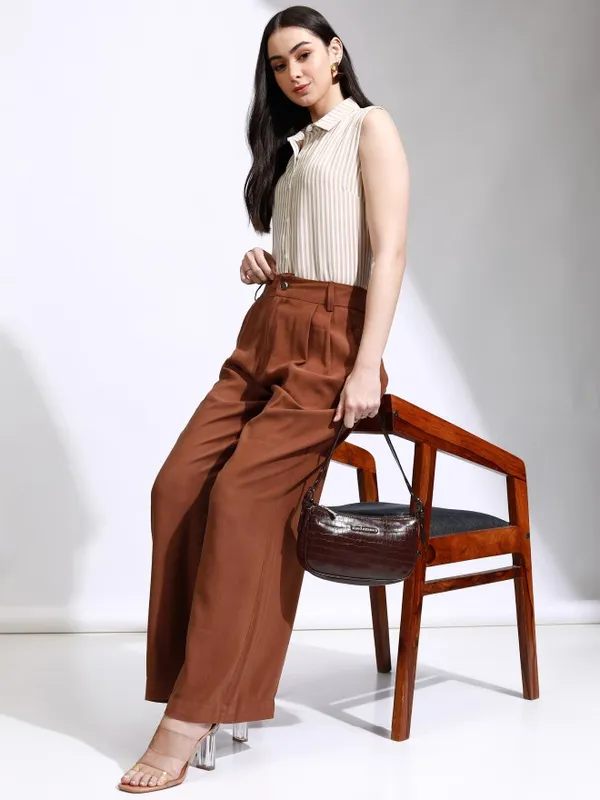 Women Striped Regular Fit Casual Shirt