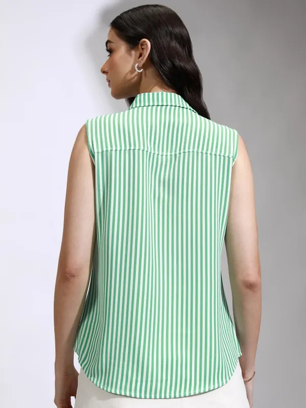Women Striped Regular Fit Casual Shirt