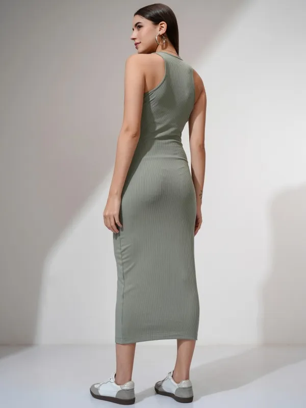 Solid Bodycon Dress