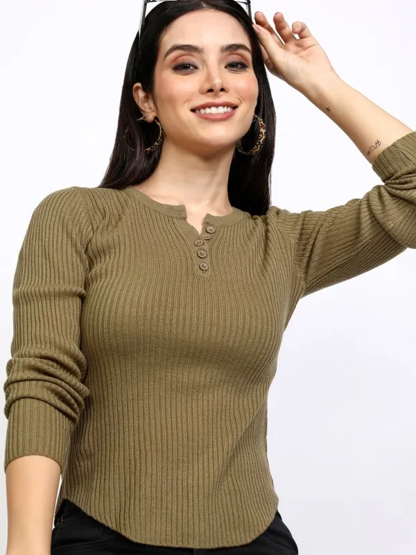 Women Cable Knit Sweater