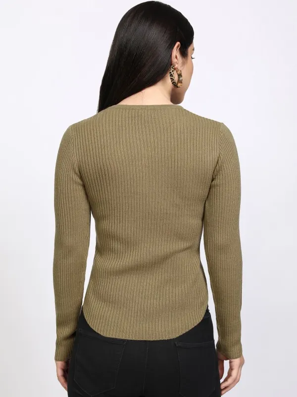 Women Cable Knit Sweater