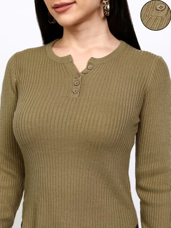 Women Cable Knit Sweater