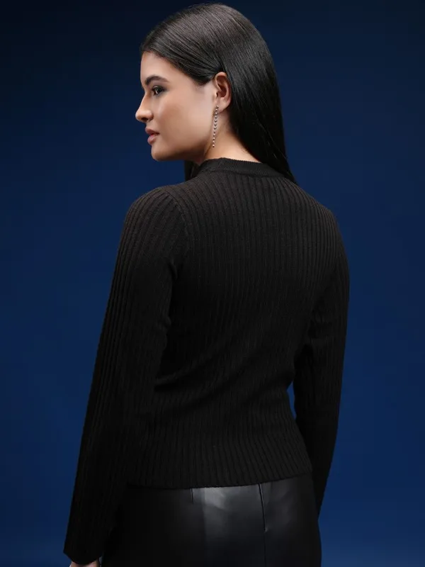 Women Solid Sweater