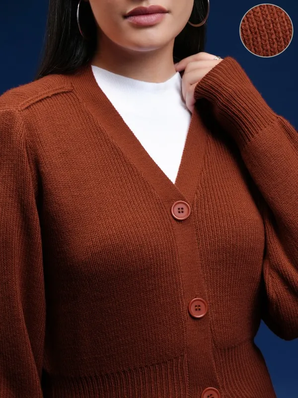 Women Solid Sweater