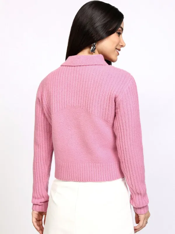 Women Cable Knit Sweater
