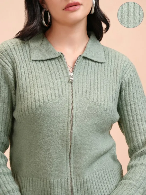 Women Cable Knit Sweater