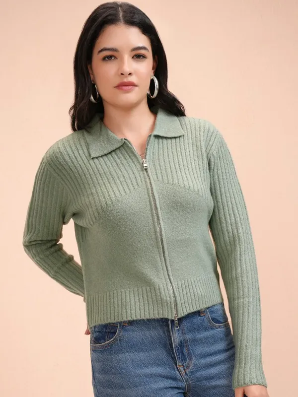 Women Cable Knit Sweater