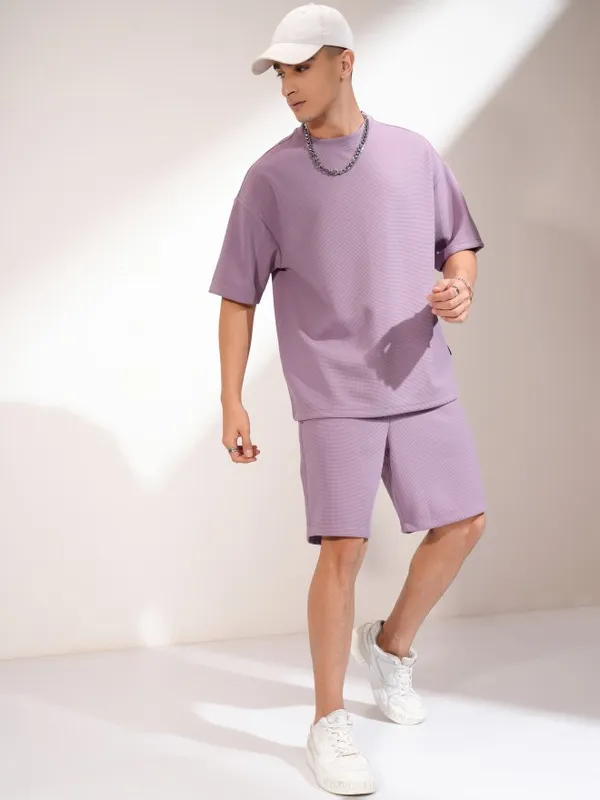 Men T-Shirt With Shorts Co-Ords