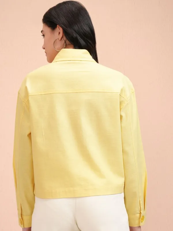 Women Solid Oversized Fit Casual Shirt