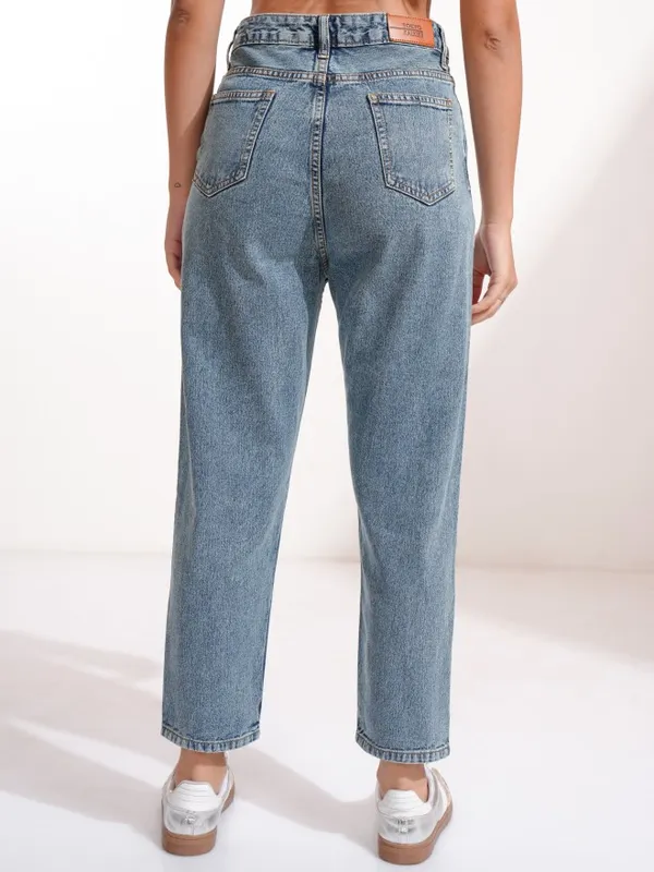 Tokyo Talkies Women Blue Tapered Fit Jeans