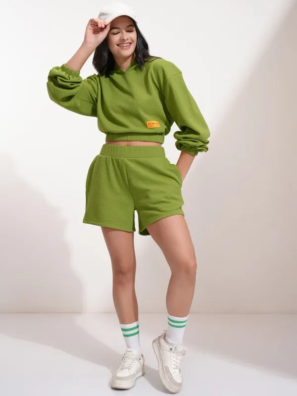 Women Top With Shorts Co-Ords