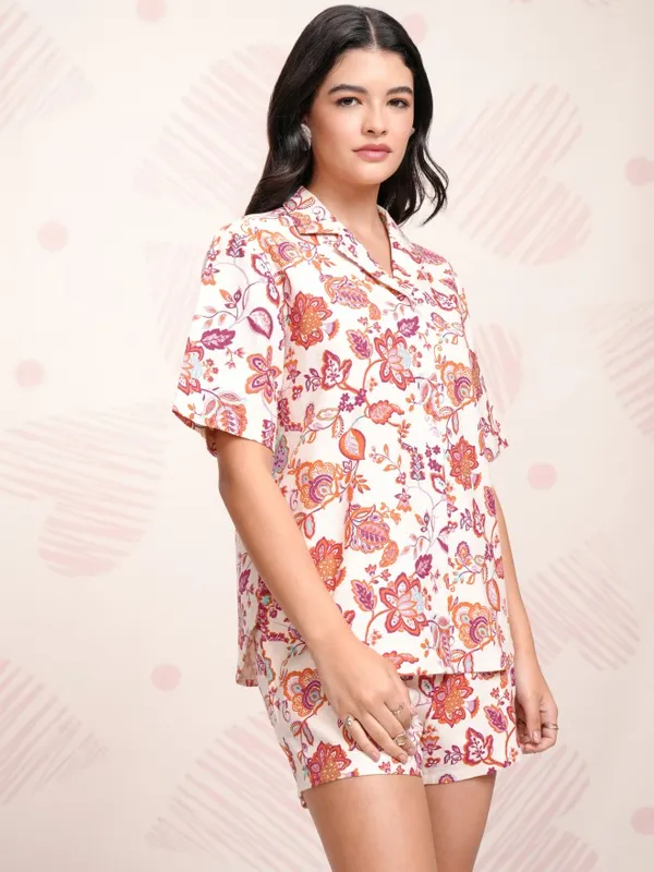 Women Shirt With Shorts Co-Ords